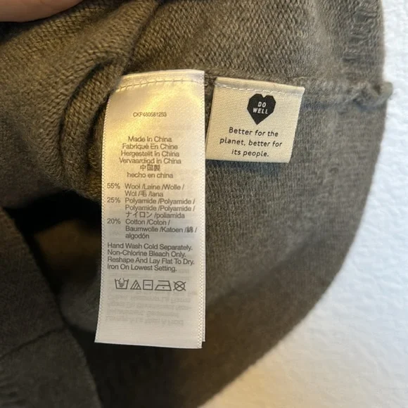 Madewell wool blend cropped tank top - Picture 5 of 5